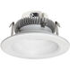 Cobalt Click Matte Powder White Recessed in 1000, No Remote Emergency, Selectable CCT (2700K / 3000K / 3500K / 4000K / 5000K), Dimming: 120V Phase (Triac/ELV)