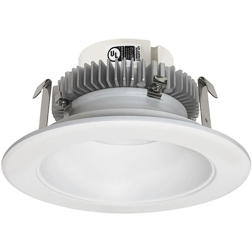 Cobalt Click Matte Powder White Recessed in 1000, No Remote Emergency, Selectable CCT (2700K / 3000K / 3500K / 4000K / 5000K), Dimming: 120V Phase (Triac/ELV)