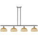Ballston Bristol Natural II Island Light Ceiling Light in Brushed Satin Nickel
