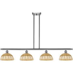 Ballston Bristol Natural II 4 Light 48.00 inch Island Light