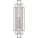 Cienfuegos Wall Sconce Wall Light in Silver Leaf, No Shade