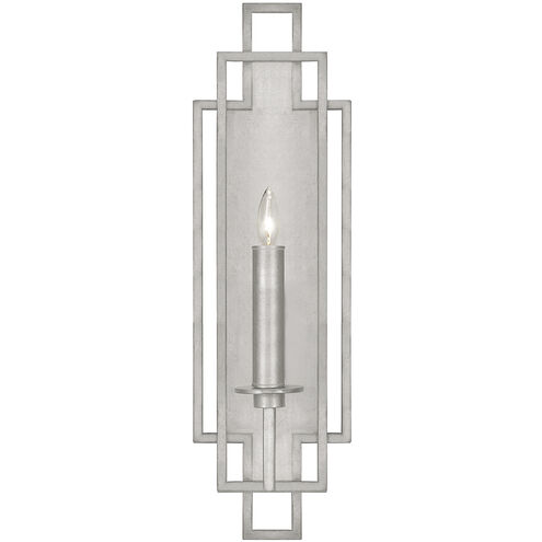 Cienfuegos Wall Sconce Wall Light in Silver Leaf, No Shade