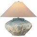 Catania 23 inch 60.00 watt Antique Blue Drip Table Lamp Portable Light