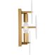 kate spade new york Emery 2 Light 5.63 inch Burnished Brass Sconce Wall Light