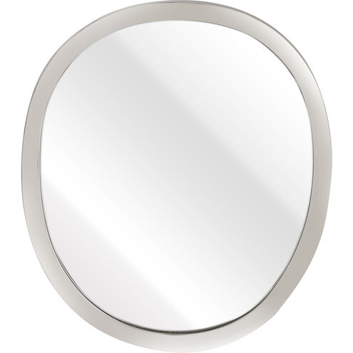 Flex 20 X 18 inch Nickel with Clear Wall Mirror, Small