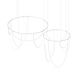 Suspenders 82.00 inch Chandelier