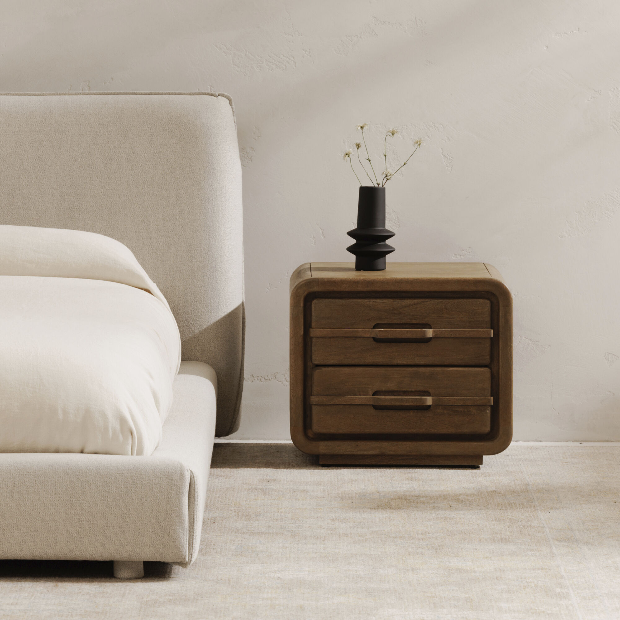 Lennon 22 X 19 inch Brown Nightstand