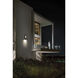 Atlantis LED 36 inch Satin Black Outdoor Wall Mount Lantern, Extra Large