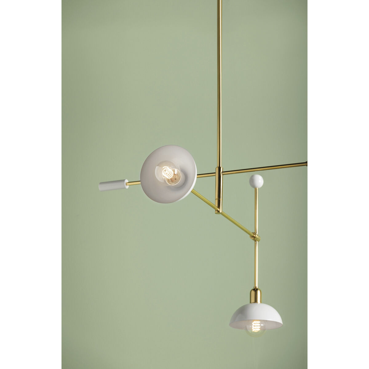 Billie 3 Light 36 inch Aged Brass/Soft White Chandelier Ceiling Light