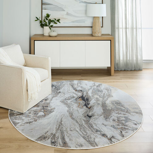 Hadim Earth Tones Rug in 8 Round