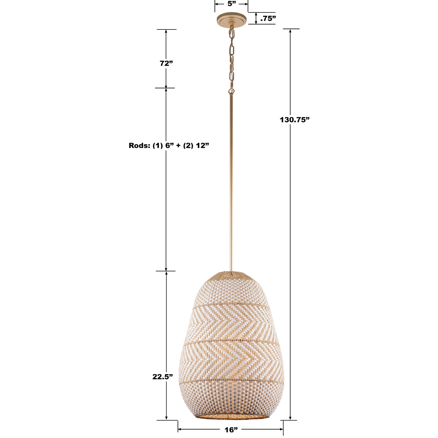 Zanzibar Pendant Ceiling Light