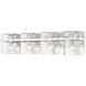 Bennington 4 Light 29.25 inch Chrome Vanity Wall Light