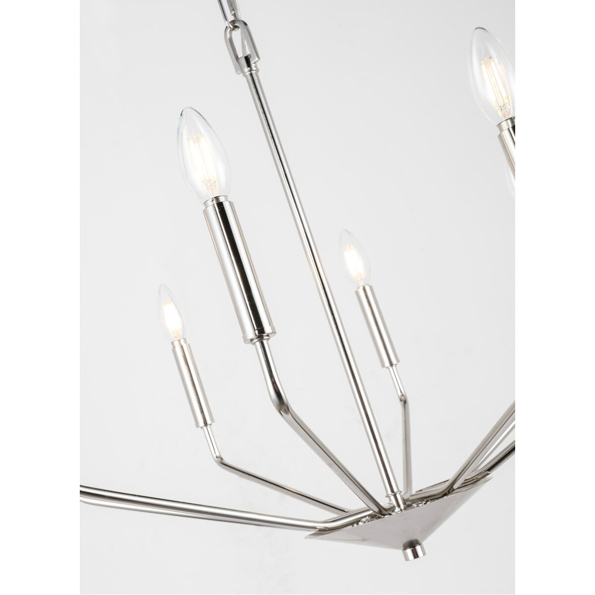 Geneseo 8 Light 25 inch Chrome Pendant Ceiling Light
