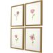 Florals Collection Pink Framed Art