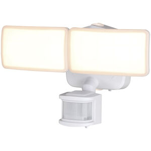 Merill LED 7.25 inch White Outdoor Security Motion