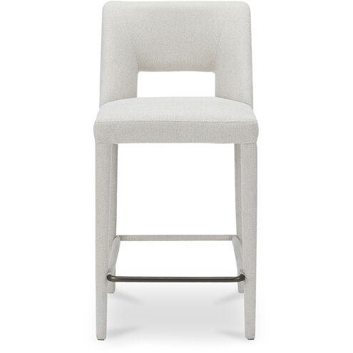 Joyce 36.8 inch Beige Counter Stool