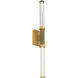 Ribeye LED 3.75 inch Aged Brass ADA Indoor Wall Lighting