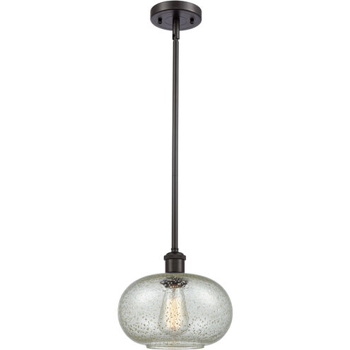 Ballston Gorham LED 9.5 inch Oil Rubbed Bronze Pendant Ceiling Light in Mica Glass, Ballston