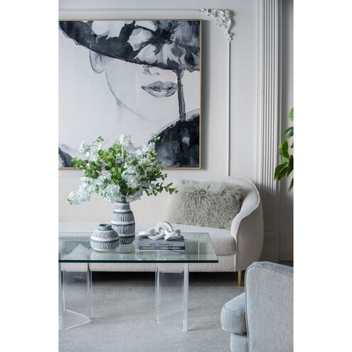 Anita White Marble Chain