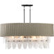 Breakers Isle 12 Light 48 inch Coal Island Light Ceiling Light