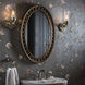 Bow 1 Light 5.8 inch Modern Brass Bath Sconce Wall Light
