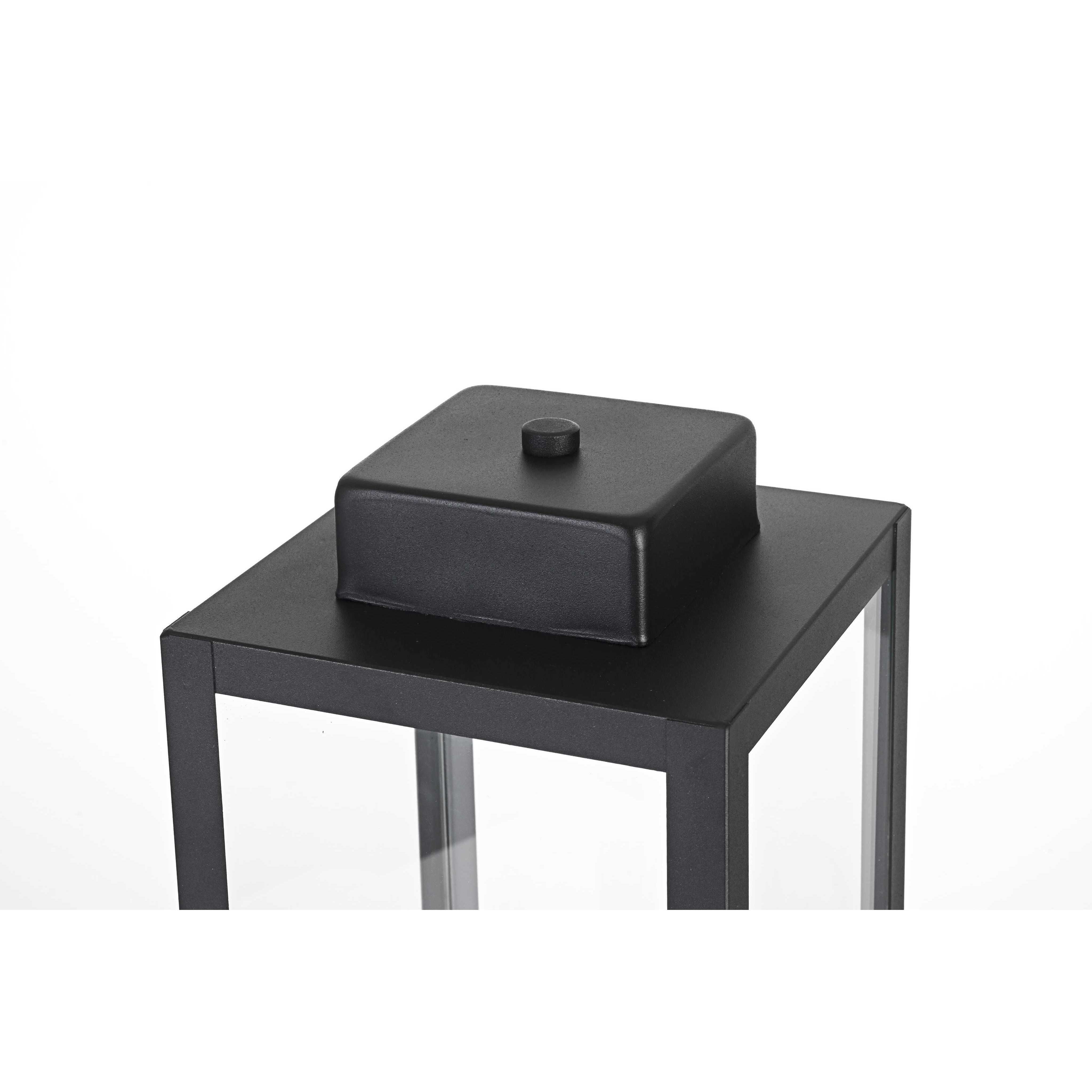 Hilton 1 Light 19 inch Black Outdoor Post Light