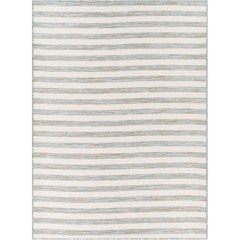 Pasadena 59 X 31 inch Camel; Multicolored Rug in 3 x 5