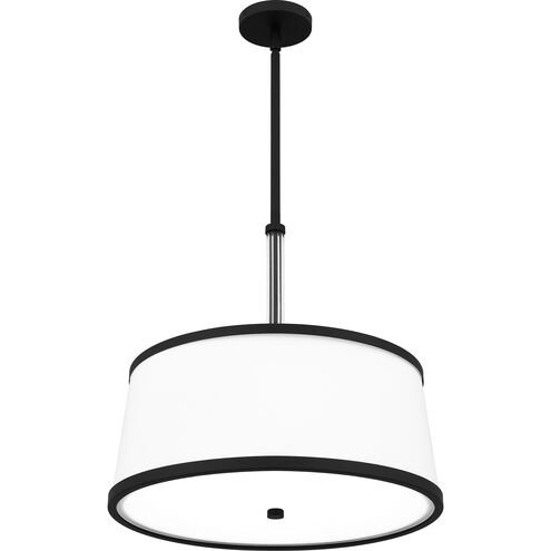 Kylen 4 Light 20.5 inch Matte Black Pendant Ceiling Light