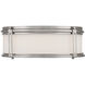 Merick LED 14.75 inch Brushed Nickel Flush Mount Ceiling Light