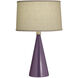 Ellie Lavendar Shadow Acrylic Table in Lavender Shadow