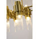 Canada 20 Light 12.2 inch Satin Brass Chandelier Ceiling Light