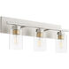Carter 3 Light 22 inch Satin Nickel Vanity Light Wall Light