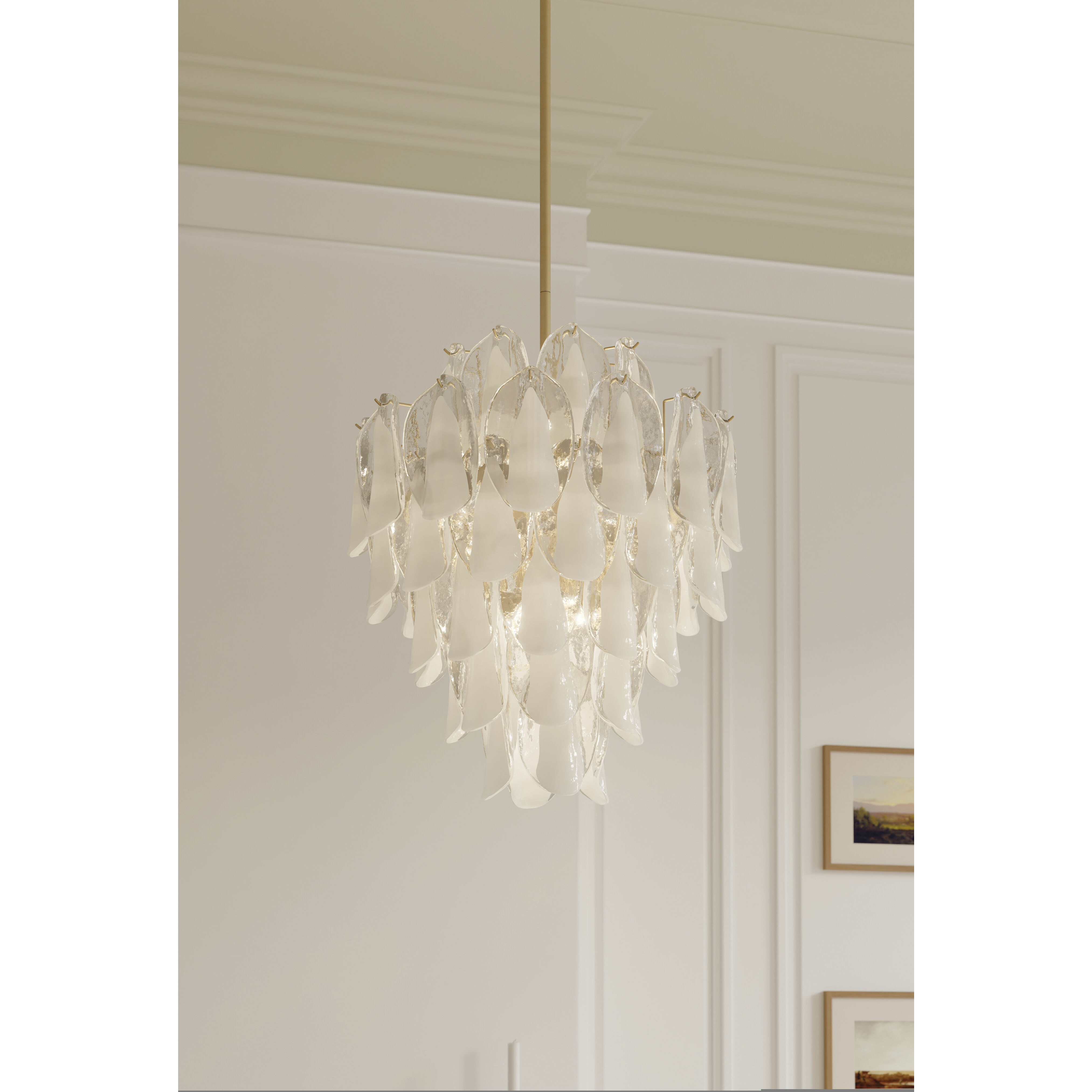 Verla Crest 13 Light 22.5 inch Legacy Brass Pendant Ceiling Light