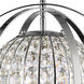 Olivia 1 Light 18 inch Polished Nickel Pendant Ceiling Light