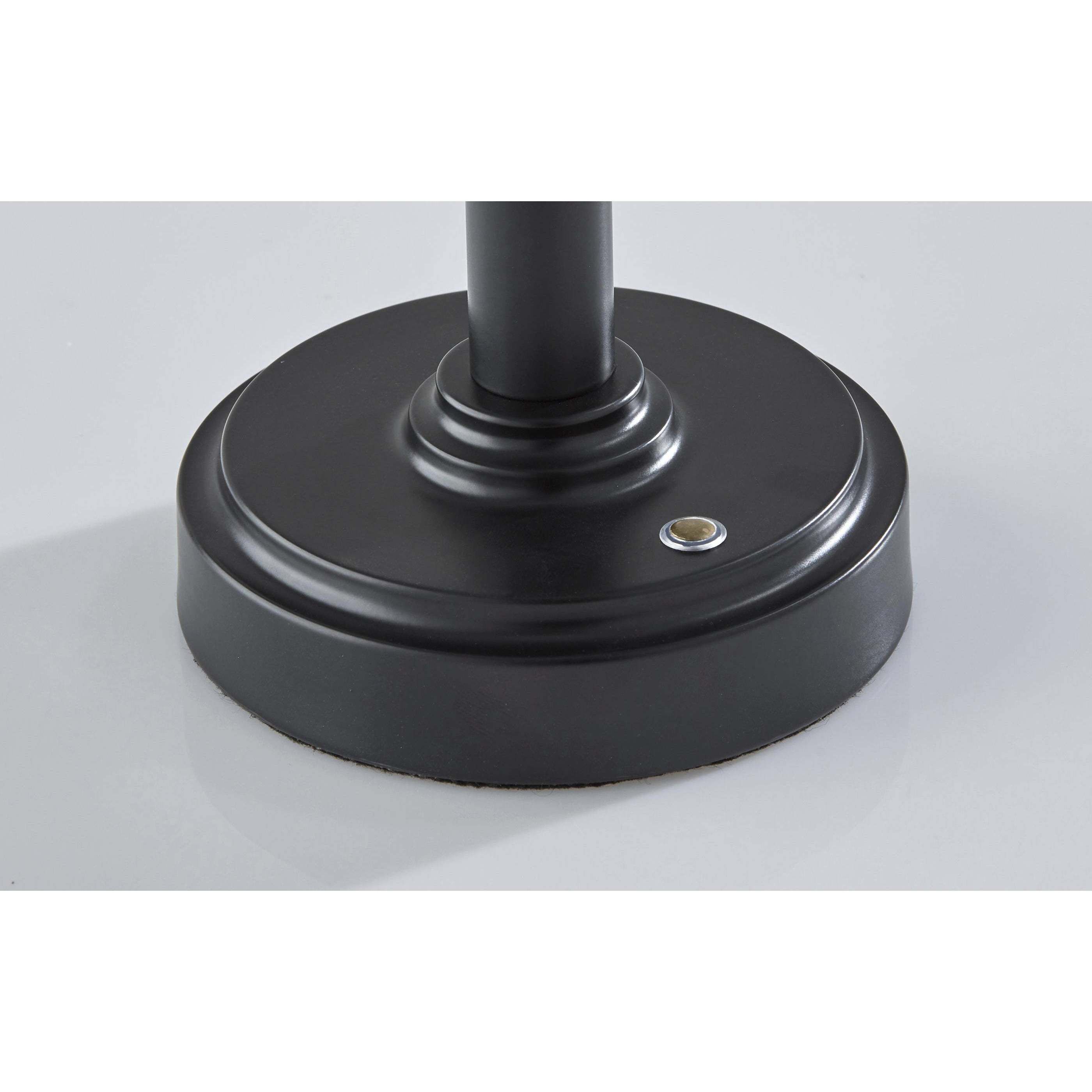 Ollie 12.5 inch 2.00 watt Black Cordless Table Lamp Portable Light