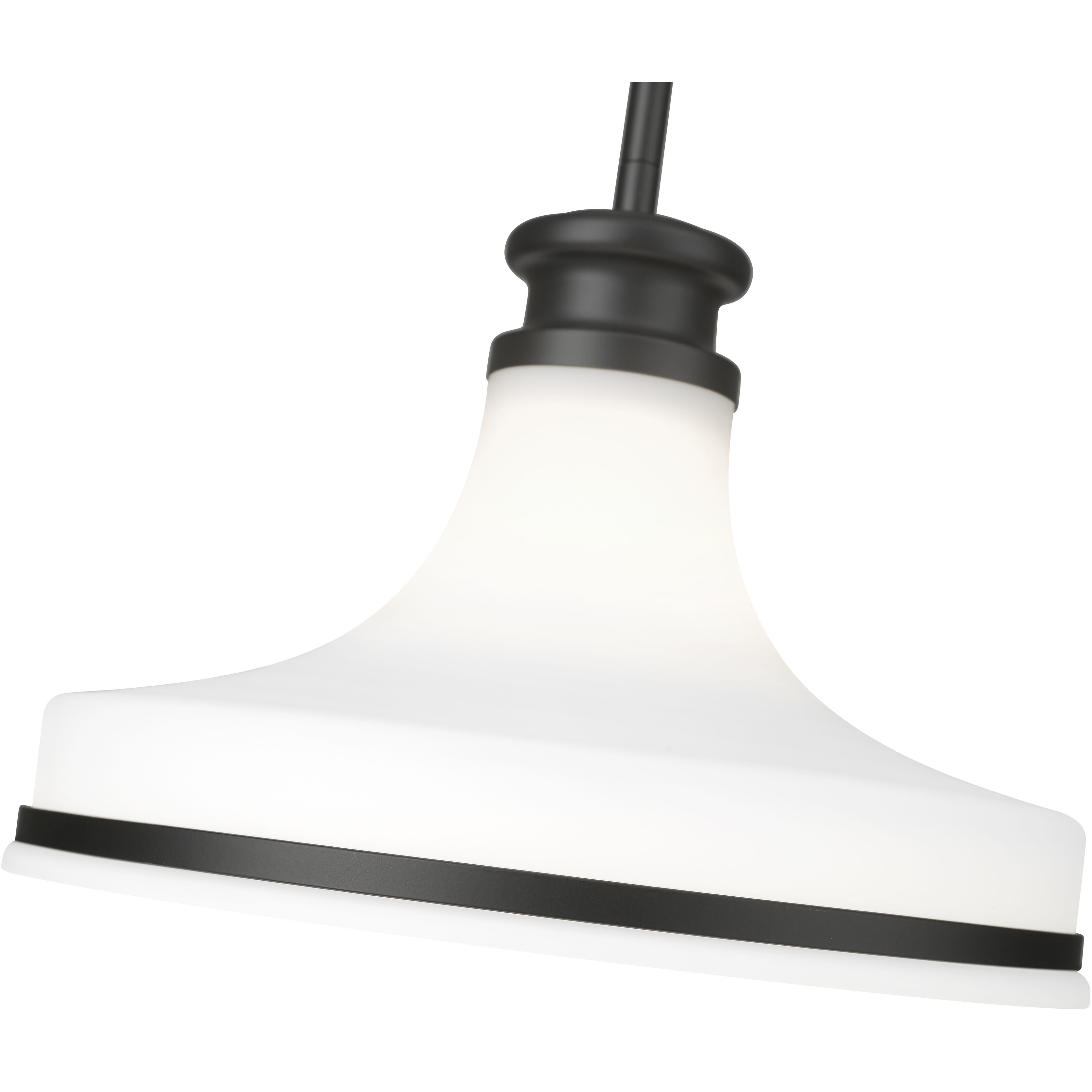 Reznor Pendant Ceiling Light in Matte Black