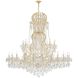 Maria Theresa 37 Light 64 inch Gold Chandelier Ceiling Light in Clear Spectra