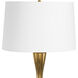 Southern Living Naomi 31 inch 150.00 watt Gold Leaf Table Lamp Portable Light