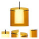Pahu 12 1 Light Black Stem Pendant Ceiling Light