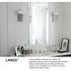 Lanza 5 Light 43 inch Brushed Bronze Vanity Light Wall Light