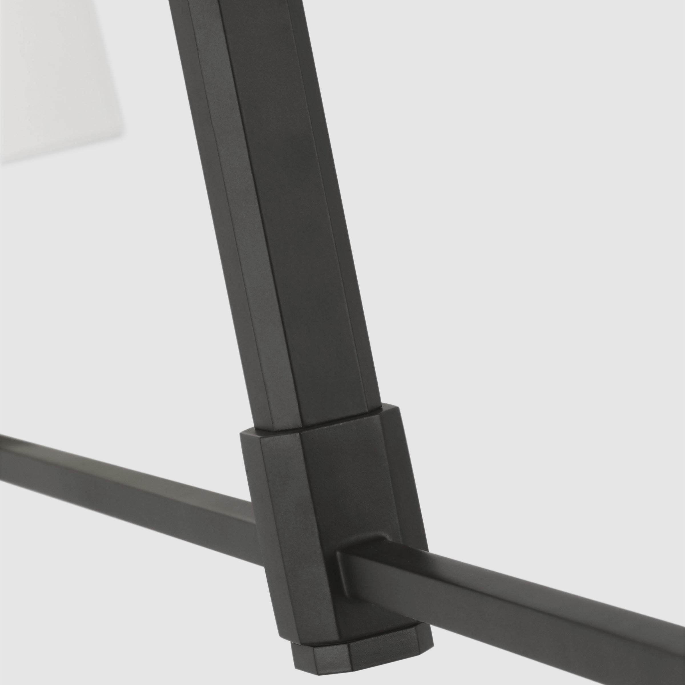 TOB by Thomas O'Brien Danica 2 Light 50 inch Aged Iron Linear Chandelier Ceiling Light