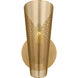 Christiane Lemieux Plivot 1 Light 5.5 inch Burnished Brass Bath Vanity Wall Sconce Wall Light