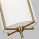 C&M by Chapman & Myers Perno 1 Light 9.5 inch Burnished Brass Pendant Ceiling Light