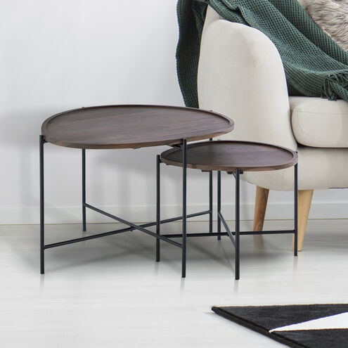 Koda 26 X 23 inch Walnut Table Set