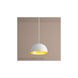 Lucci LED 16 inch Black/Industrial Brass Pendant Ceiling Light
