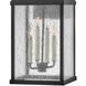 Heritage Beacon Hill Outdoor Wall Mount Lantern in Museum Black