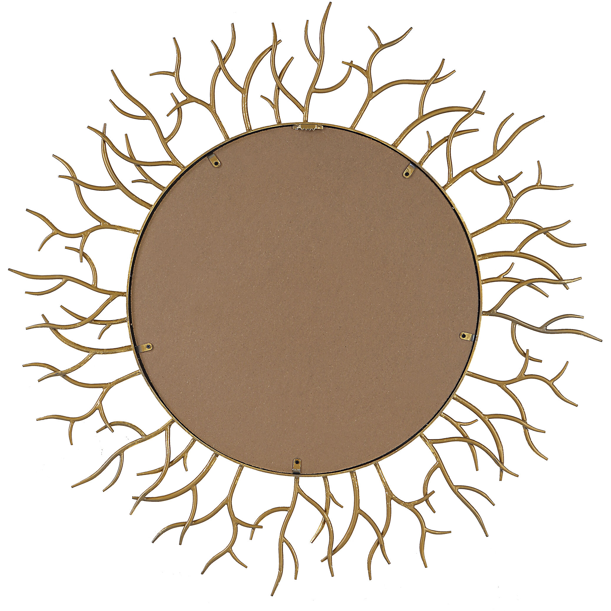 Into The Woods 39 X 39 inch Gold Leaf Mirror