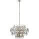 Julie Neill Gianna LED 24 inch Gild Chandelier Ceiling Light