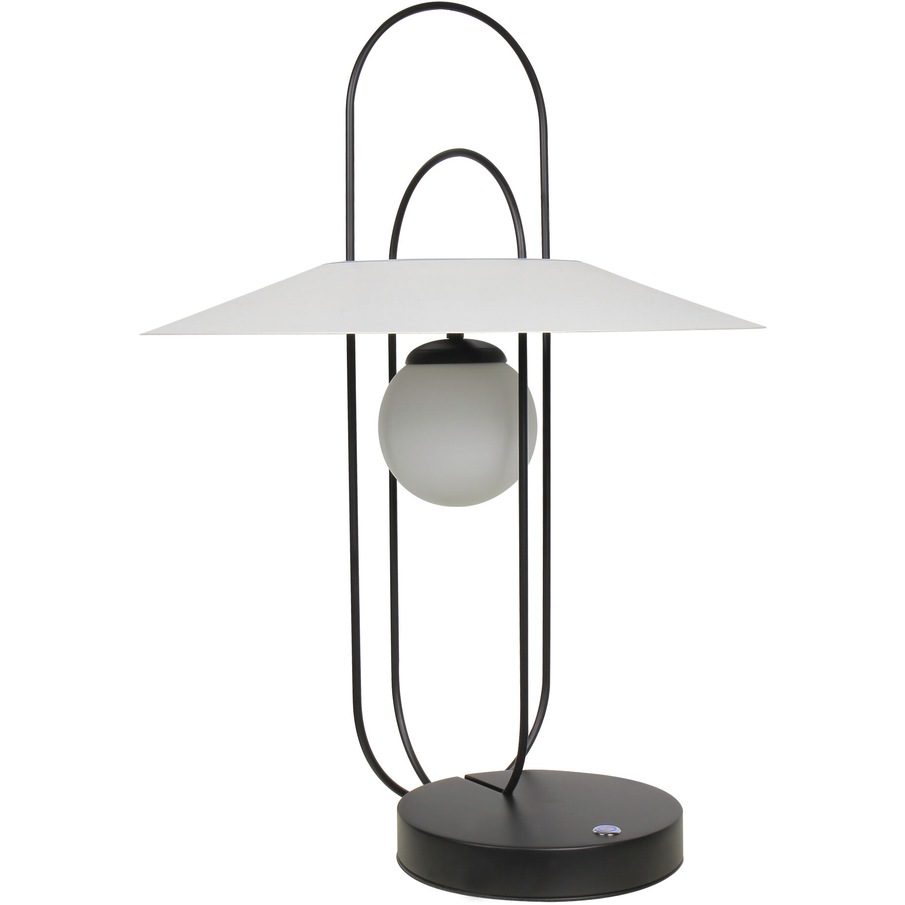 Artisan Collection/ LYRA Series 24.25 inch 4 watt Black Table Lamp Portable Light