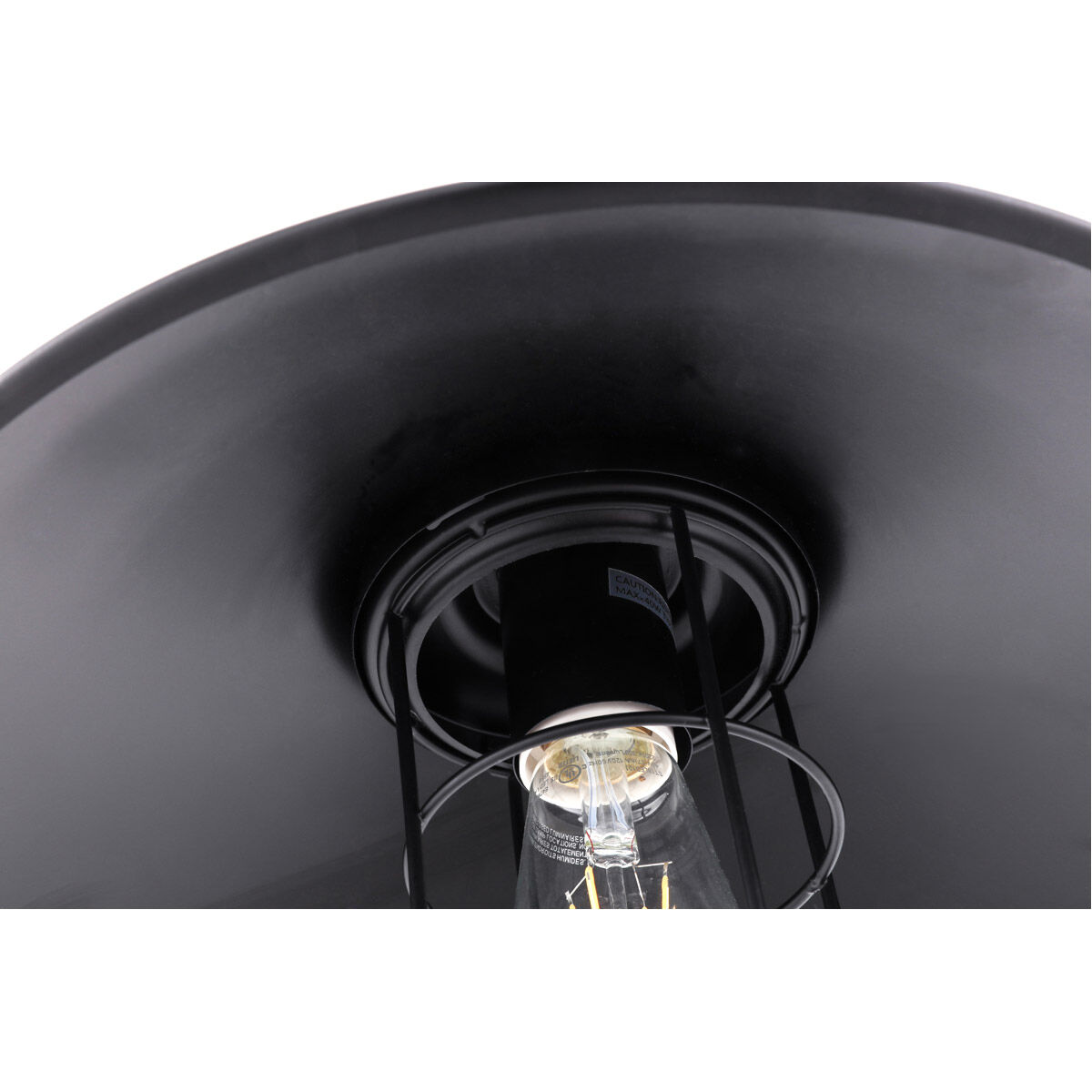 Flaneur 1 Light 11 inch Black Pendant Ceiling Light